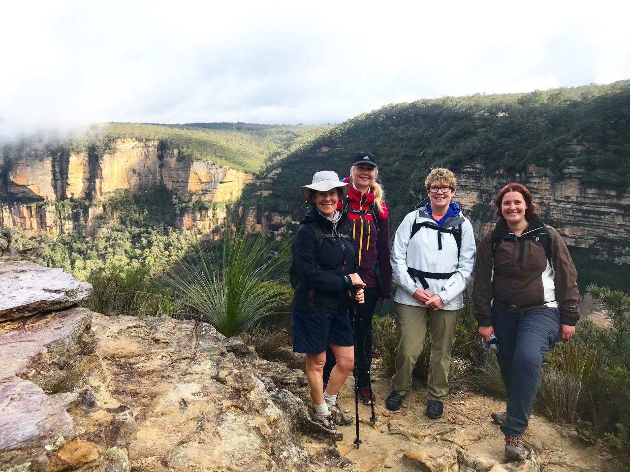 Women Want Adventure Blue Mountains hikers
